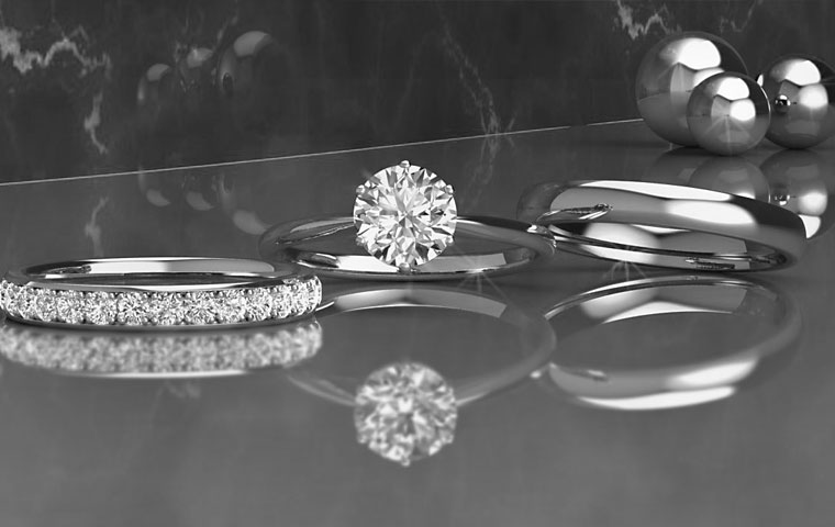 Wedding Rings by Orb Jewellery Design Studio